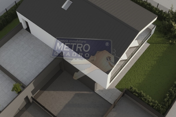 rendering dall'alto - UNIFAM. AUTONOMA ZANè (VI) CENTRO 